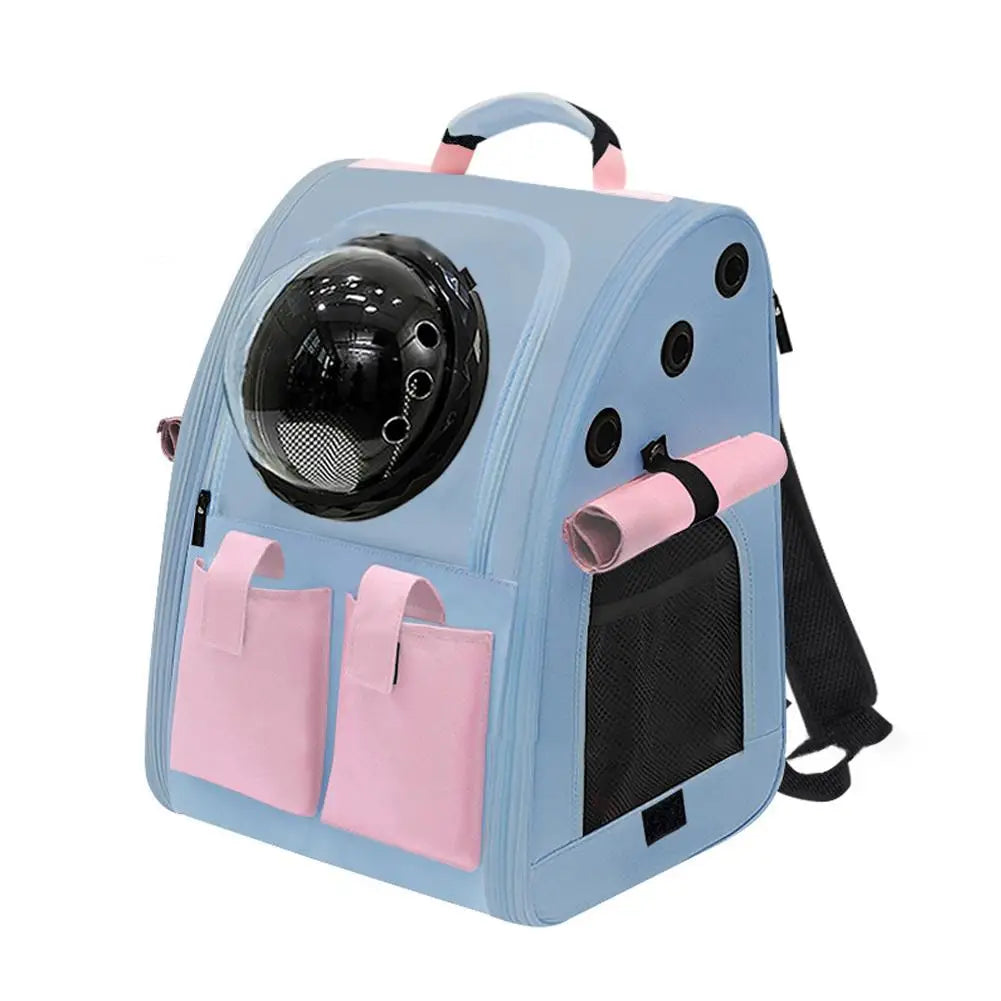 Space Capsule Pet Bag Large Space Portable Backpack For Cats And Dogs Small Pet Capsule Foldable Safe And Breathable Comfortable