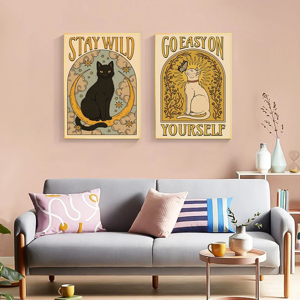 Tarot Cards Cat 5D Diamond Painting Cute Raccoon Full Diamond Cross Stitch Cartoon Animal Embroidery Mosaic Art Home Decoration