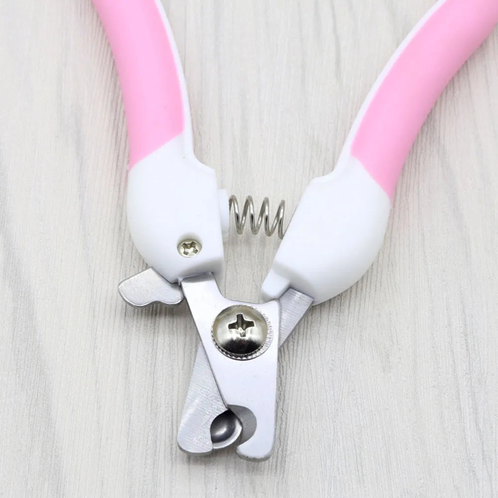 Dog Nail Clippers & Cat Nail Clipper for Small Large Pets Stainless Steel Nailclippers with Safety Guard to Prevent Over-Cutting