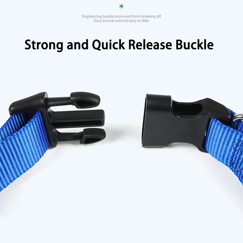Adjustable Nylon Dog Collars with Quick Release Buckle, Durable Basic Dog Collar for Small Medium Dogs Puppies Accessories