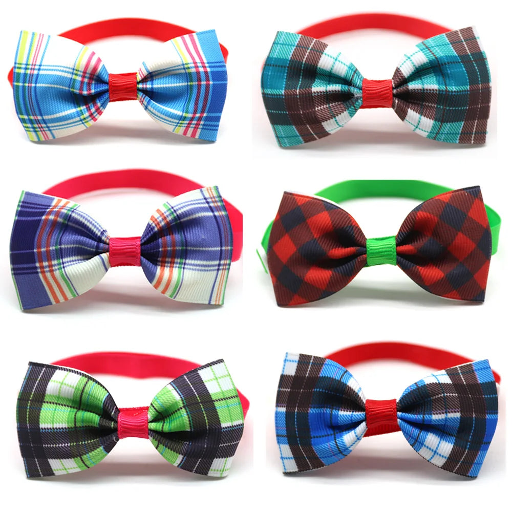 20pcs Dog Acccessories Dog Bow Tie Bulk Dog Collar Bow Dog Bowtie Small Dog Cat Pet Supplies Dog Fashion Accessoreis Bow