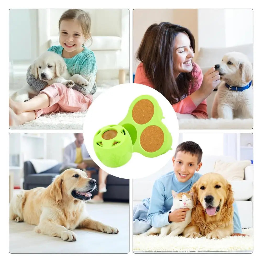 Snuffle Ball for Dogs Interactive Snuffle Ball Dog Puzzle Toys Treat Dispensing Puzzle Toys Dog Chew Toys Dog Food Treat Feeding