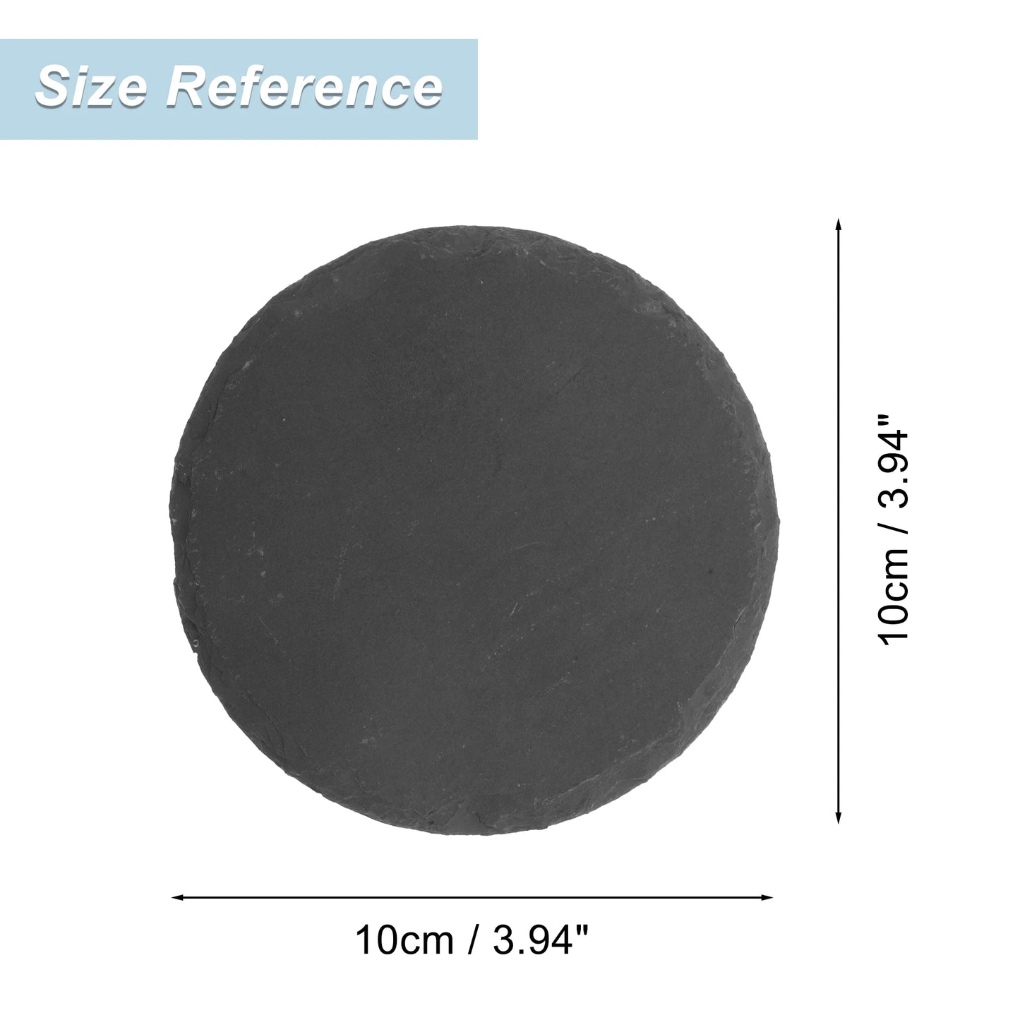 UXCELL Reptile Amphibians Basking Platform Square Habitat Slate Turtle Feeding Slate Gray Black Pet Habitat Décor