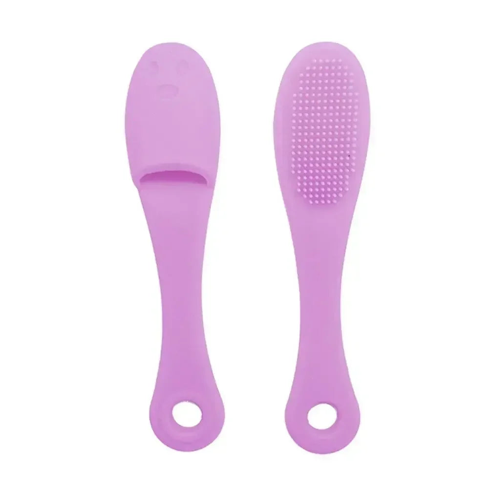 Dog Cat Finger Toothbrush Pet Soft Finger Nose Blackhead Cleaning Brush Silicone Dog Cat Wool Brush Pet Dog Accessorie