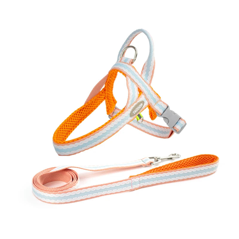 Saddle Style Corgi Puppy Dog Harness and Leash Set Portable Pet Harnesses for Small Medium Dogs mascotas Accessories Supplies