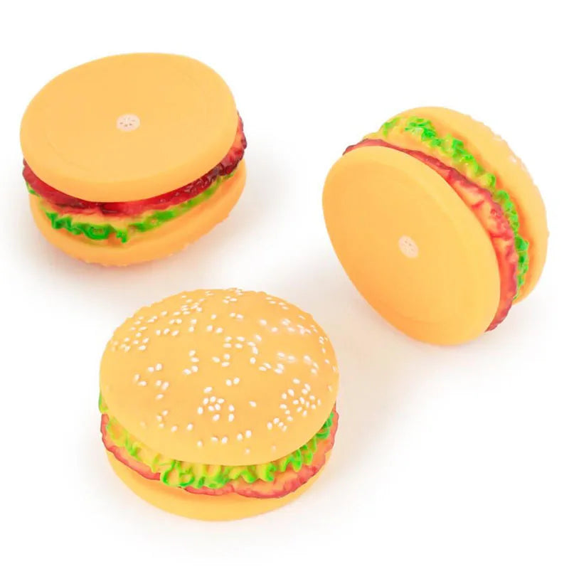 1Pcs Interactive Squeaky Pet Dog Chew Toys Teeth Cleaning Funny Brown Toy Rubber Sausage Products Toys For dog Pets accessories