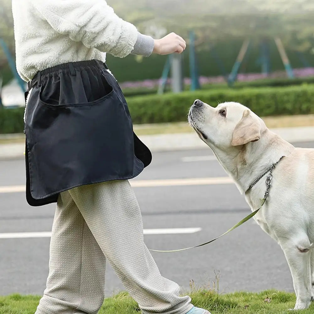 Training Apron for Dog Trainer Adjustable Training Apron Treat Pouch for Training Activities Waist Storage Bag Puppy Treat Pouch