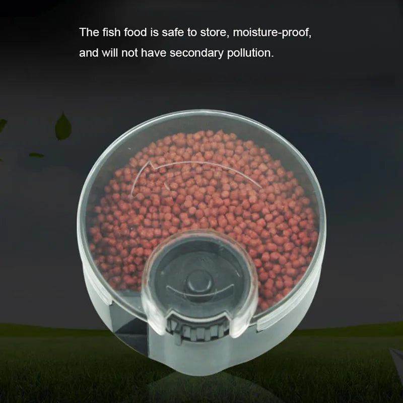 50g volumn Electronic Automatic Fish Feeder Dispenser Timer Automatic Tank Food Feeding Machine Aquarium Auto Fish Feeder Timer