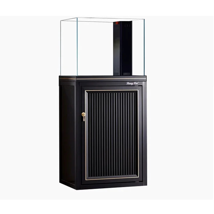 Large Vertical Extra Clear Glass Water Plant Ecological Fish Tank Wholesale Fish Tanks With Cabinet
