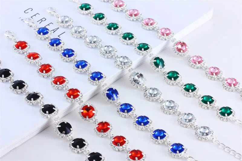 Adjustable Necklace Accessories for Dogs Cats, Bling Rhinestones Crystal Collar Party Wedding Princess Necklace for Small Breeds