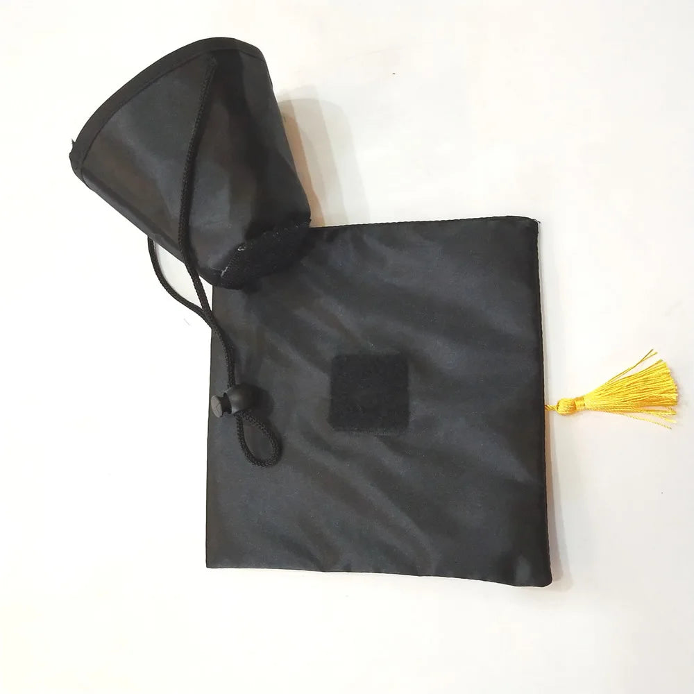 Pet Caps Dog Graduation Hats with Yellow Tassel Costumes for Dogs Cats Doctor Hat Holiday Party Apparel Dog Accessories Outfits
