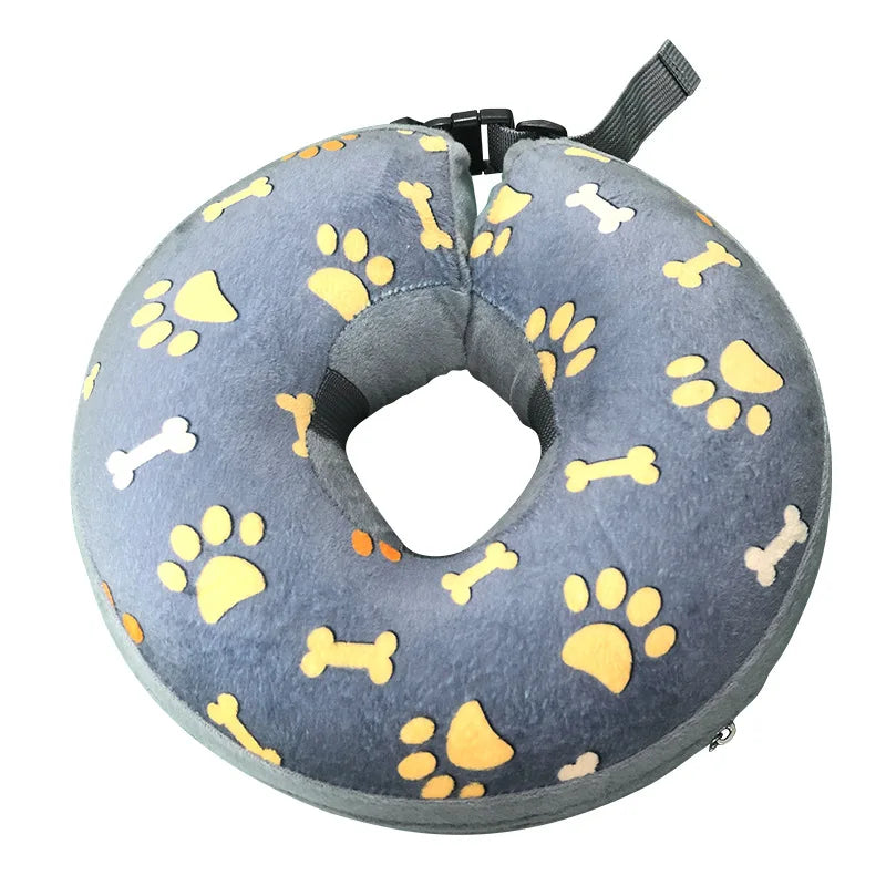 Protect Inflatable Dog Collar After Surgery Recovery Pet Collar for Small Medium Large Dogs Soft Dog Elizabeth Cone Collar