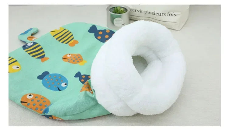 Warm Cat dog Sleeping Bag Soft Cat Bed Comfortable Tunnel Cat Nest Closed Pet House for Cats Lovely Cat Nest