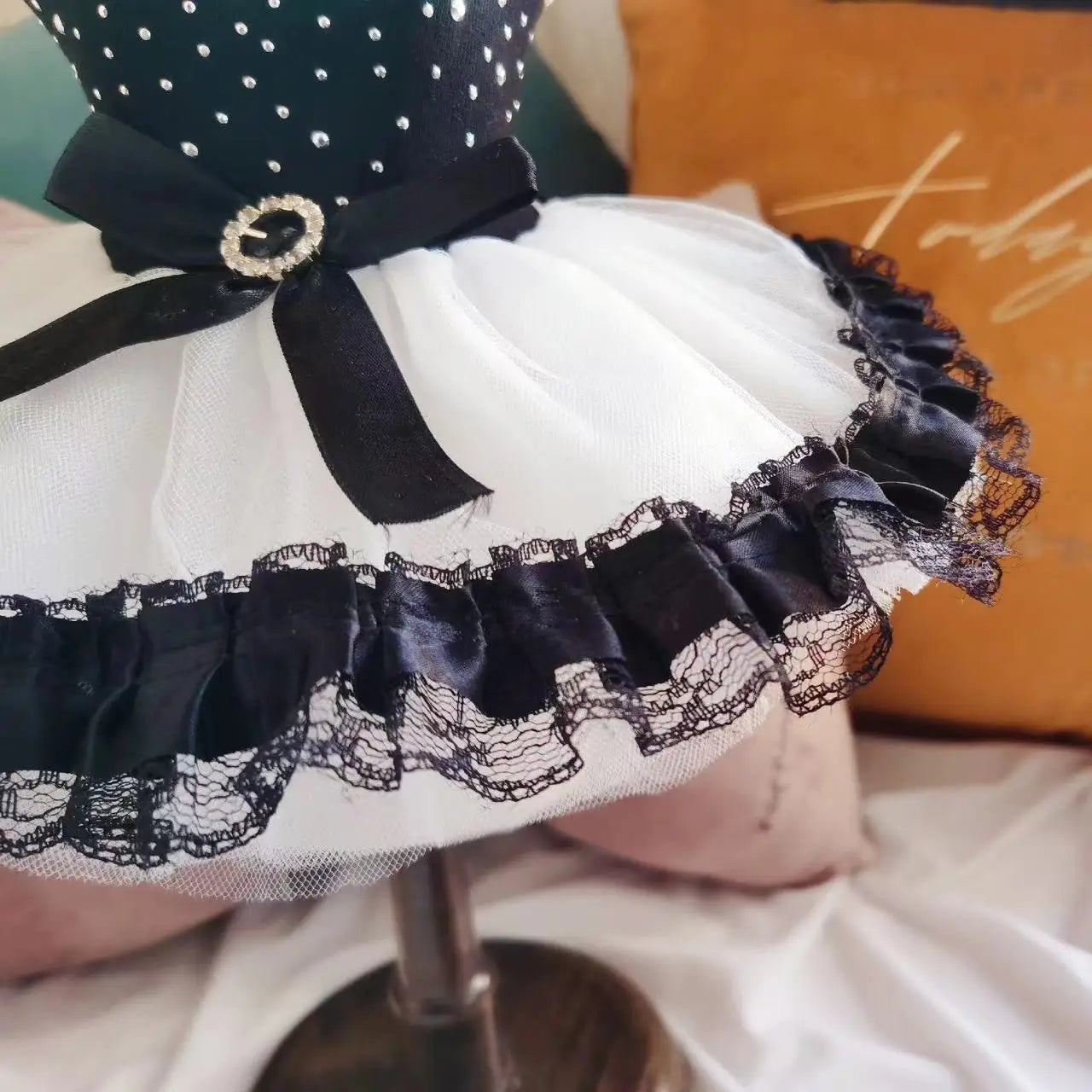 Pet Dog Cat Dress Summer Clothes Dot Dog Dress For Dogs Skirt Summer Princess Dog Wedding Dresses dog dresses for small dogs