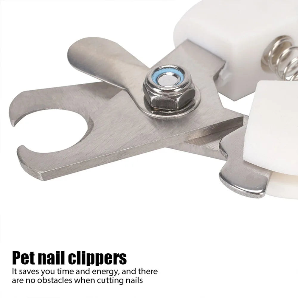 Dog Nail Clippers & Cat Nail Clipper for Small Large Pets Stainless Steel Nailclippers with Safety Guard to Prevent Over-Cutting