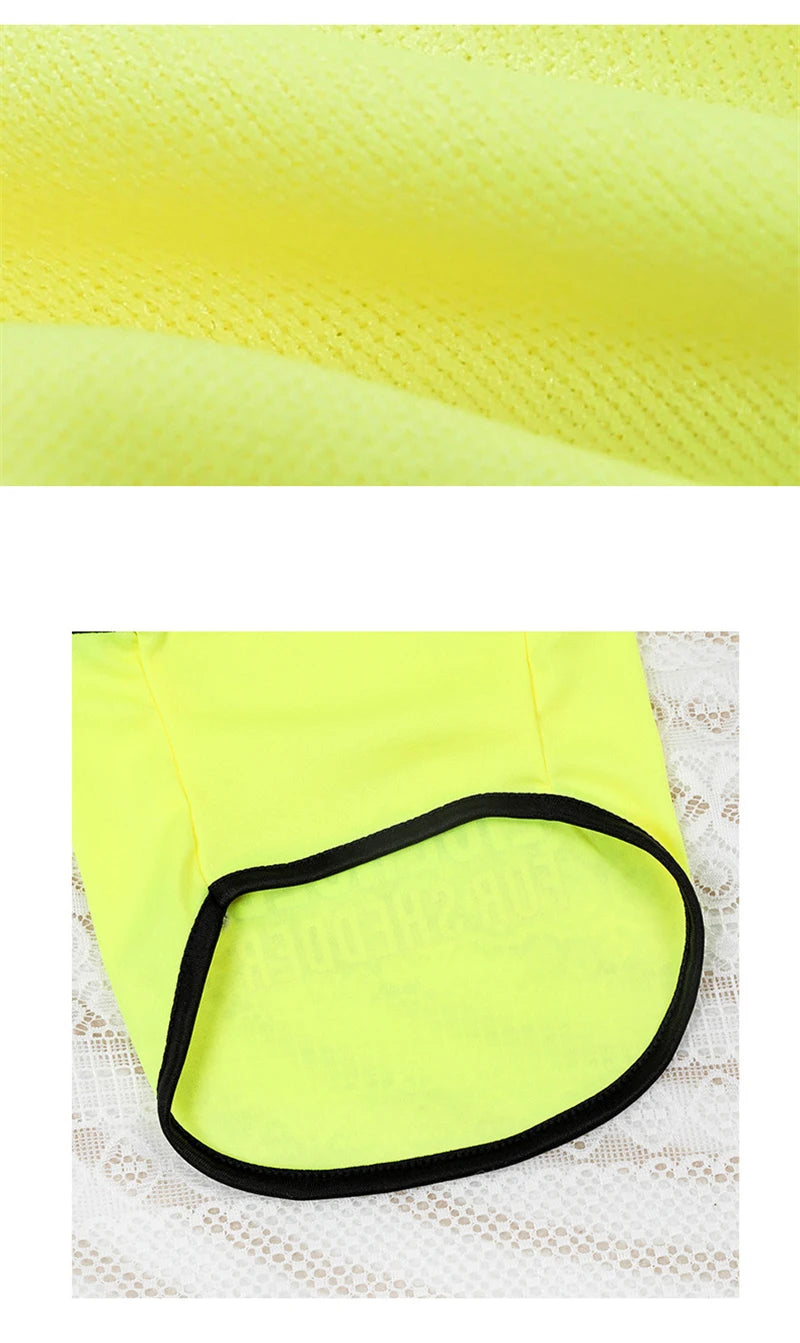 Cartoon Print Summer Pet Dog Clothes Daisy Animal Lightweight Spring Vest for Cat Medium Big Pet Supplies XXL Puppy Clothing