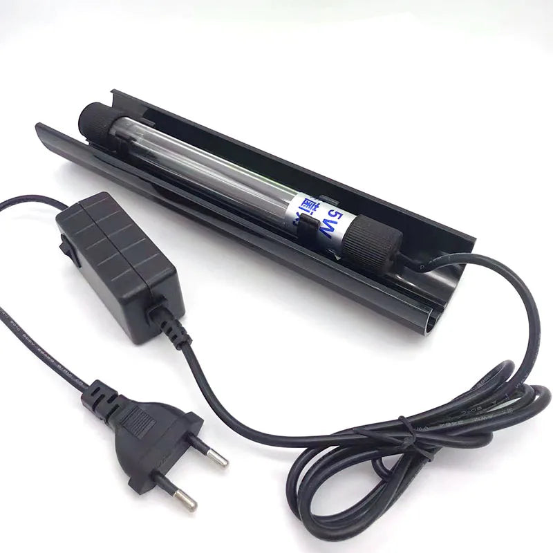 Fish Aquarium UV Lamp Accessories Germicidal Lamp Hood Fish Pond Disinfection Light Barrier Baffle Plate Tool High Quality