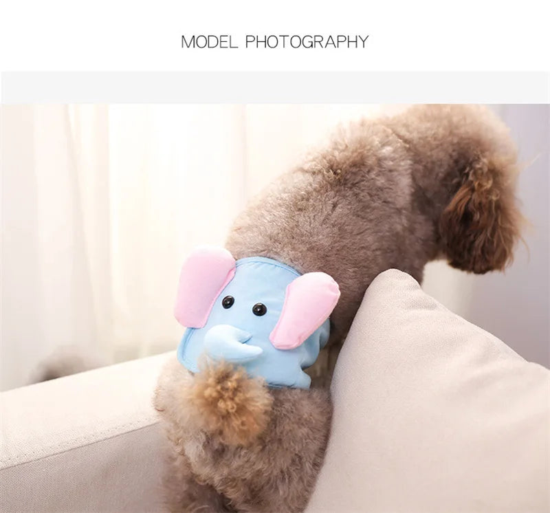 Soft Cotton Male Dog Physiological Panties Belt Lovely Outdoor Pet Safety Underwear for Medium Big Dog Boy Shorts Puppy Products