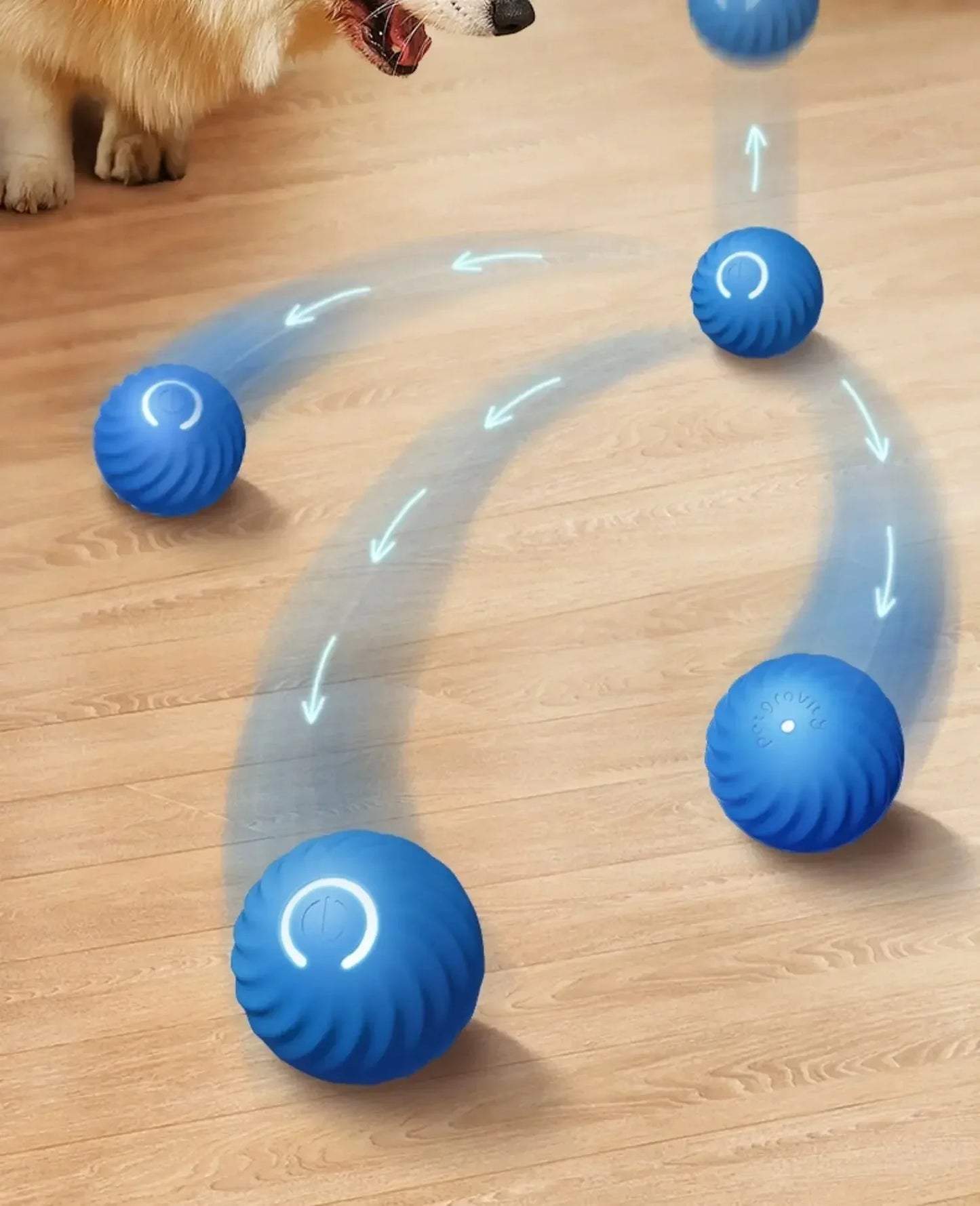 Intelligent dog toy ball automatic electronic interactive training pet toy sports ball rechargeable(including shell replacement)