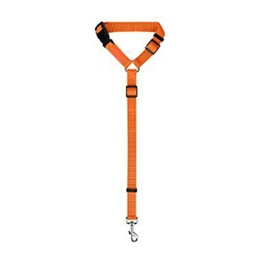 Pet car safety rope ring dog car safety belt rear seat towing rope