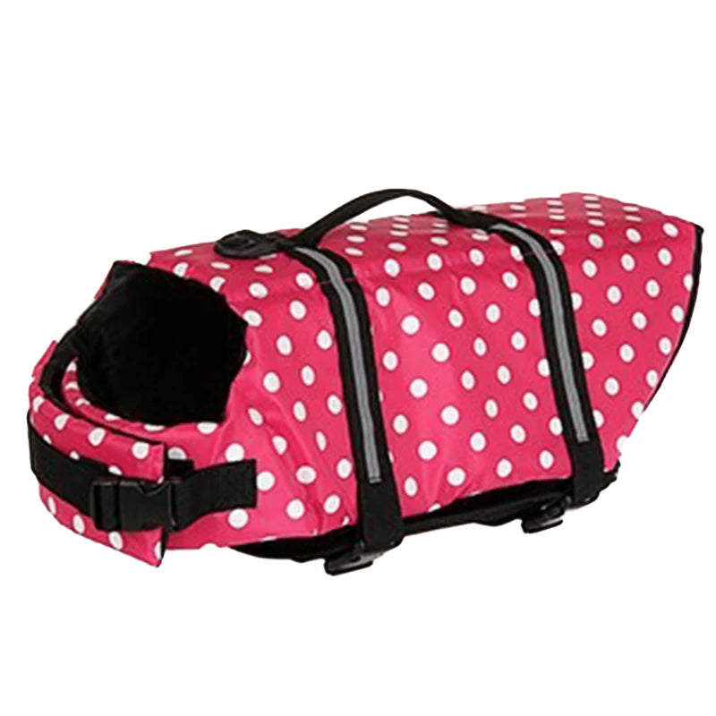 Large Medium Pet Dog Life Jacket Oxford Floating Husky Summer Pet Supplies Quick Drying Seaside Safety Exercise Dog Swimsuits