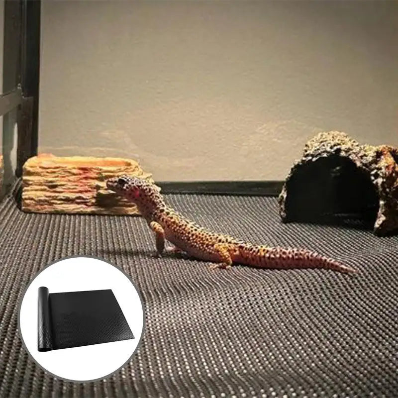 Reptile Carpet Anti-Slip Terrarium Liner Substrate Climbing Animals Breeding For Bearded Turtles Snakes Iguana Tortoises