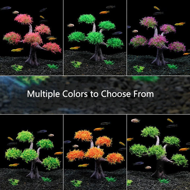 Artificial Underwater Grass Aquarium Fish Tank Simulation Decoration Aquarium Backgrounds Plants Water Grass Accessories Home