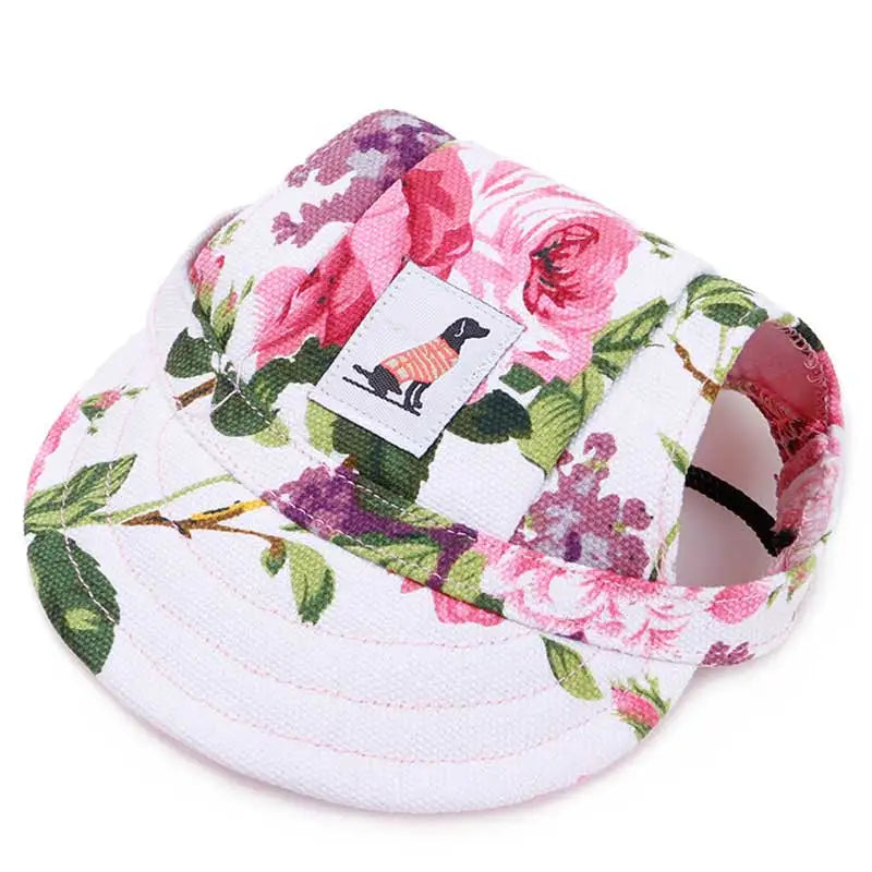 Adjustable Baseball Cap with Ear Holes for Large Medium and Small Dogs Summer Dog Cap Puppy Sun Hat Outdoor Hiking Pet Products
