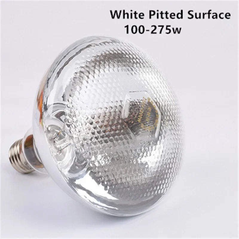 100-275 Watt 220v Waterproof Anti-explosion Livestock Chicks Piglet Heating Lamp Infrared Heat Light Bulb For Poultry Pig House