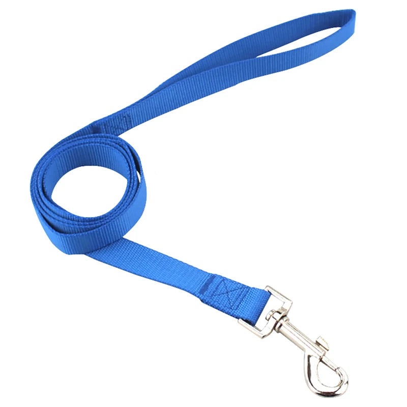 4ft Long Nylon Dog Leash Durable Training Leashes Pet Accessories Traction Rope for Small and Medium Breed Dogs