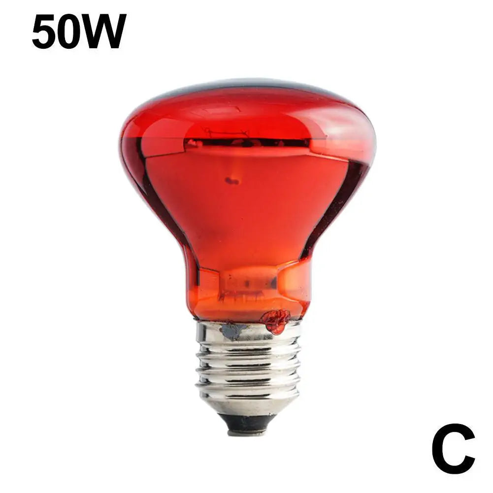 E27 Reptile Bulb Heating Night Light Daylight UVA 55g Ceramic Heating Lamp Simulates UVA In Natural Sunlight Meet Lighting Needs