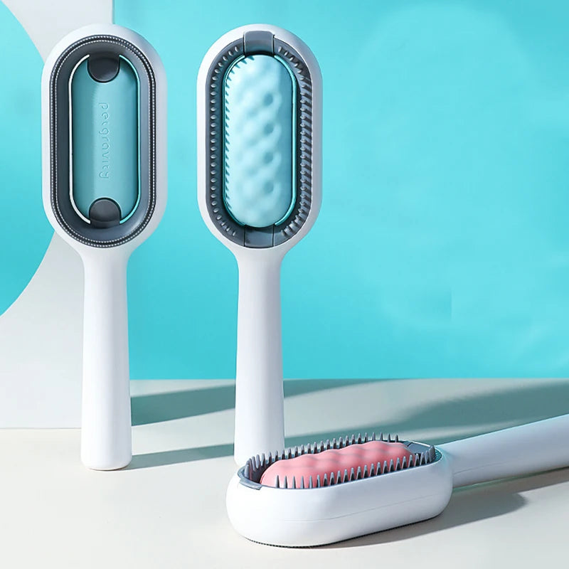 Double-Sided Fur Removal Brush
