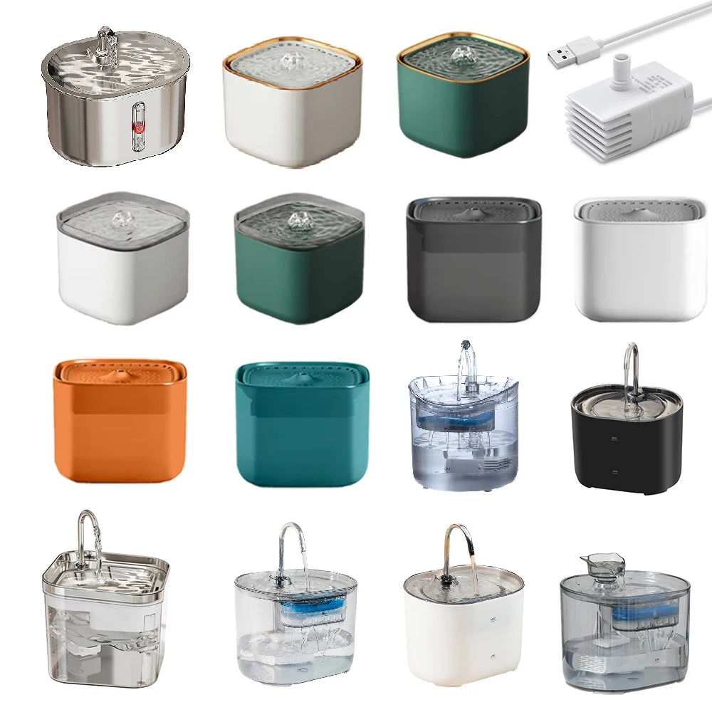 USB Replace Water Pump for Pet Cat Dog Water Fountain Pump Cat Water Dispenser Dog Water Dispenser Fish Tank Submersible Pump