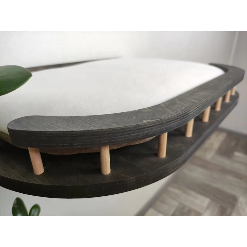 Wholesale Pet wall furniture wall bed Cat tree tower Cat shelves with steps Cat jungle gym house furniture