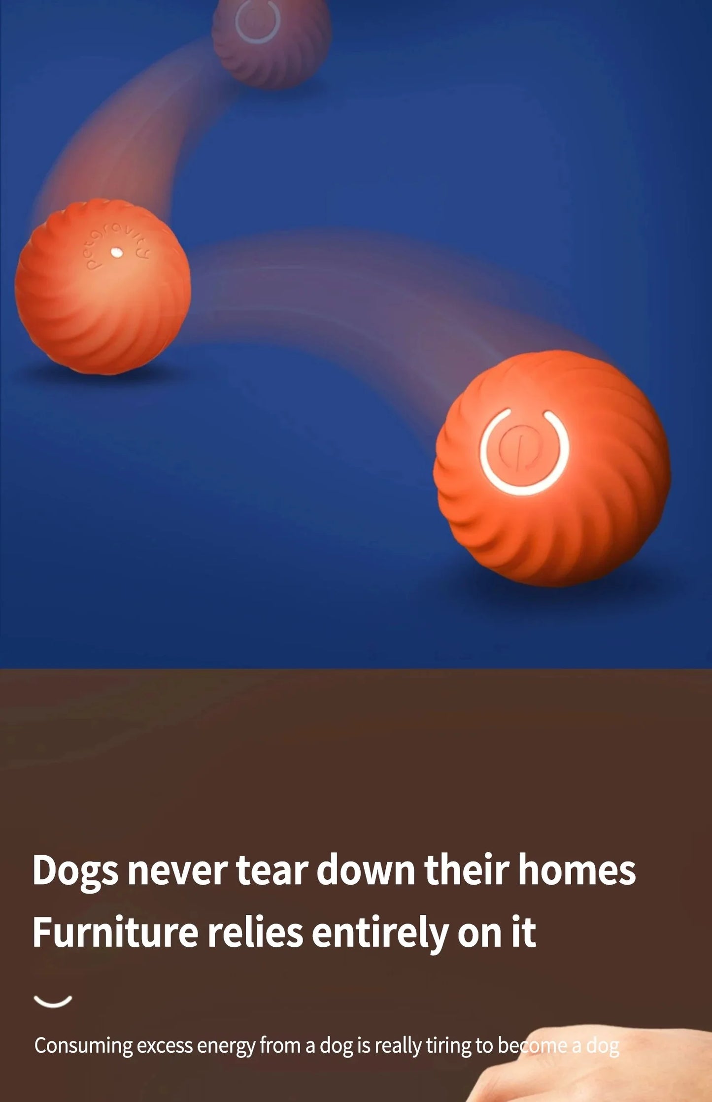 Intelligent dog toy ball automatic electronic interactive training pet toy sports ball rechargeable(including shell replacement)