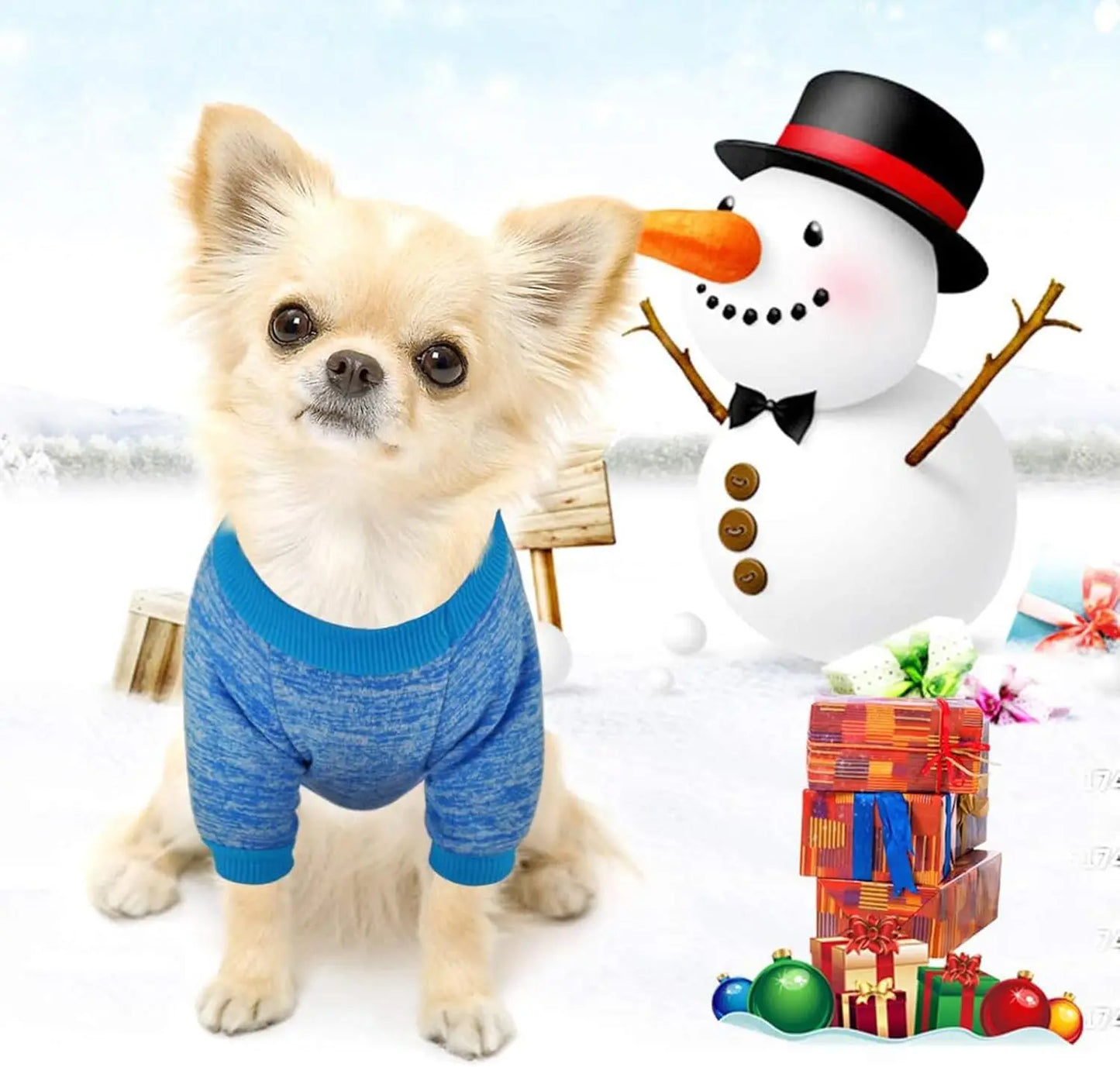 Dog Autumn/Winter Sweatshirt Colorful Thickened Soft And Warm Pet Pullover Clothes Classic Fashion Jacket For Cats And Dogs