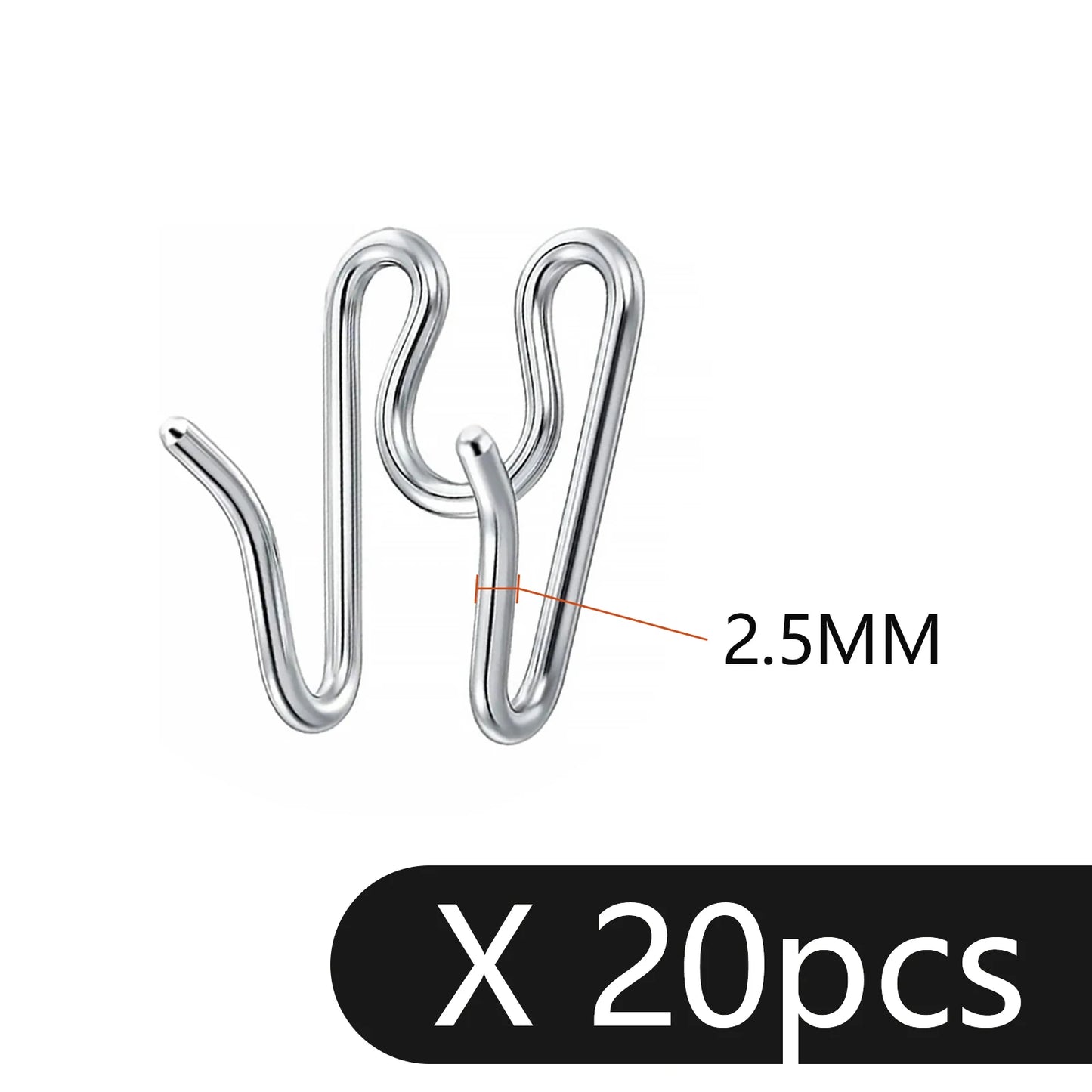 Dog Choke Collar Accessories Adjustable Training Collar For Dog 2.5/3.0/3.5/4.0MM Collar Links Fit for Prong Collar Pinch Collar