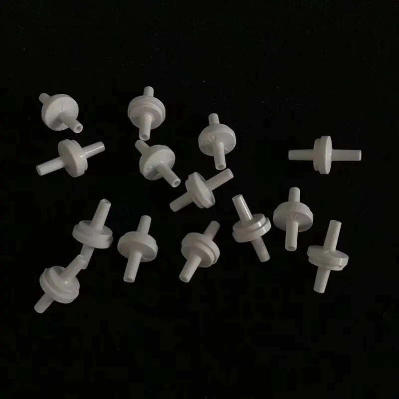 5pcs/10pcs White Fish Aquarium Air Pump Check Valve 5 X One Way Non-Return Check Valve Aquarium Co2 System Air Pump Blue