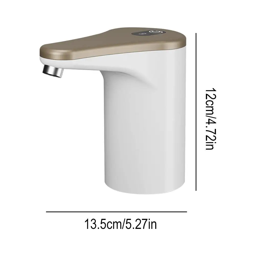 USB Electric Smart Bottled Water Pump Foldable Barreled Water Suction Device for Desktop Convenient Mineral Water Dispenser