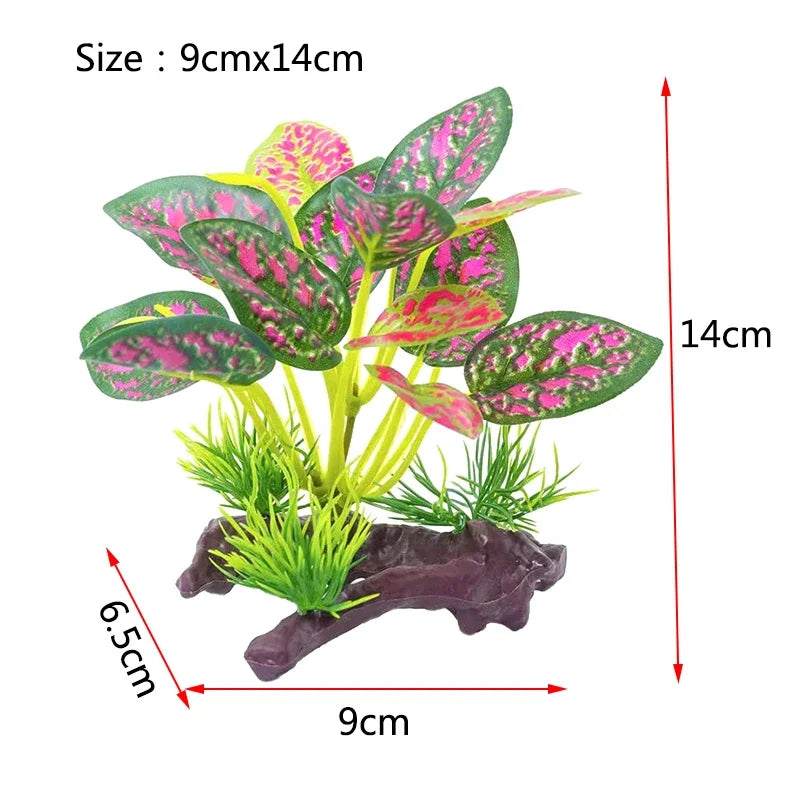 Artificial Underwater Grass Aquarium Fish Tank Simulation Decoration Aquarium Backgrounds Plants Water Grass Accessories Home