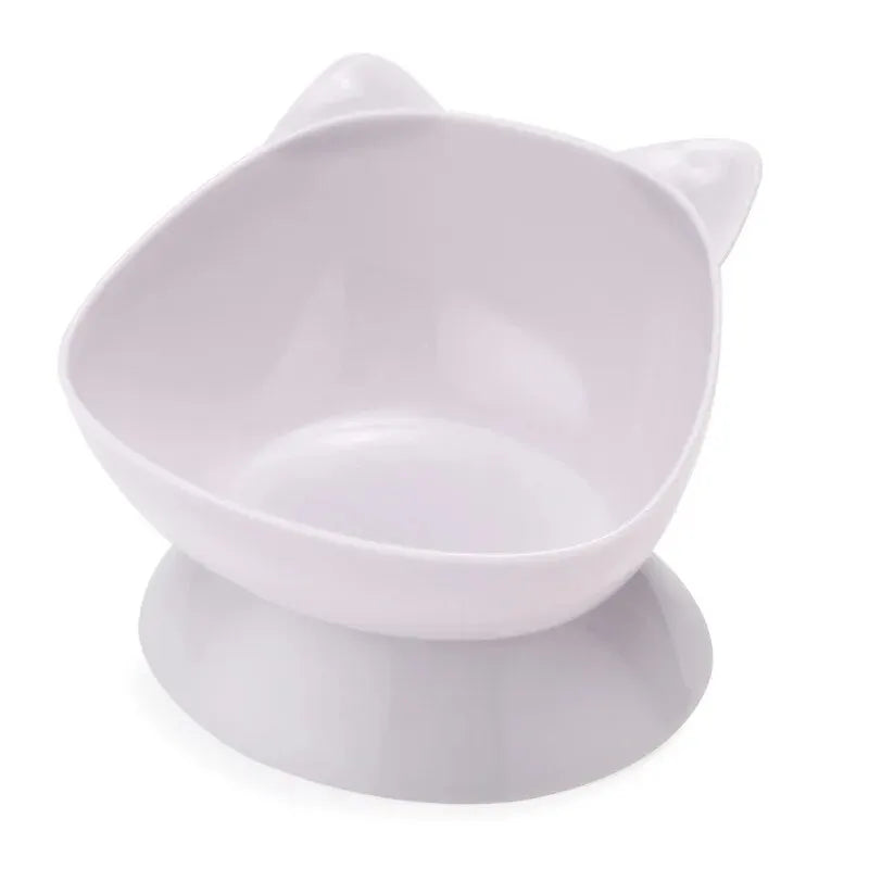 High Foot Pet Bowl Detachable and Washable Plastic Combination Anti Tipping Drinking Water