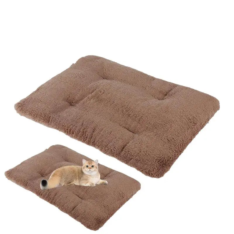 Self Warming Cat Bed Soft Warm Heated Dog Mat Thermal Blanket Non-slip Self-Heating Cat And Dog Bed Mat Pet Heating Pad For