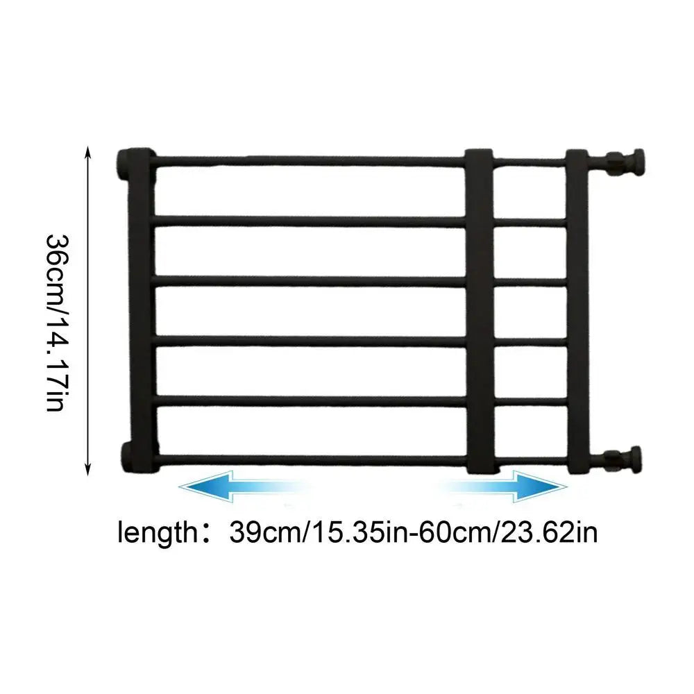 Freestanding Dog Gates Retractable Punch Free Pet Fence Barrier Household Reusable Door For Small Medium Dogs