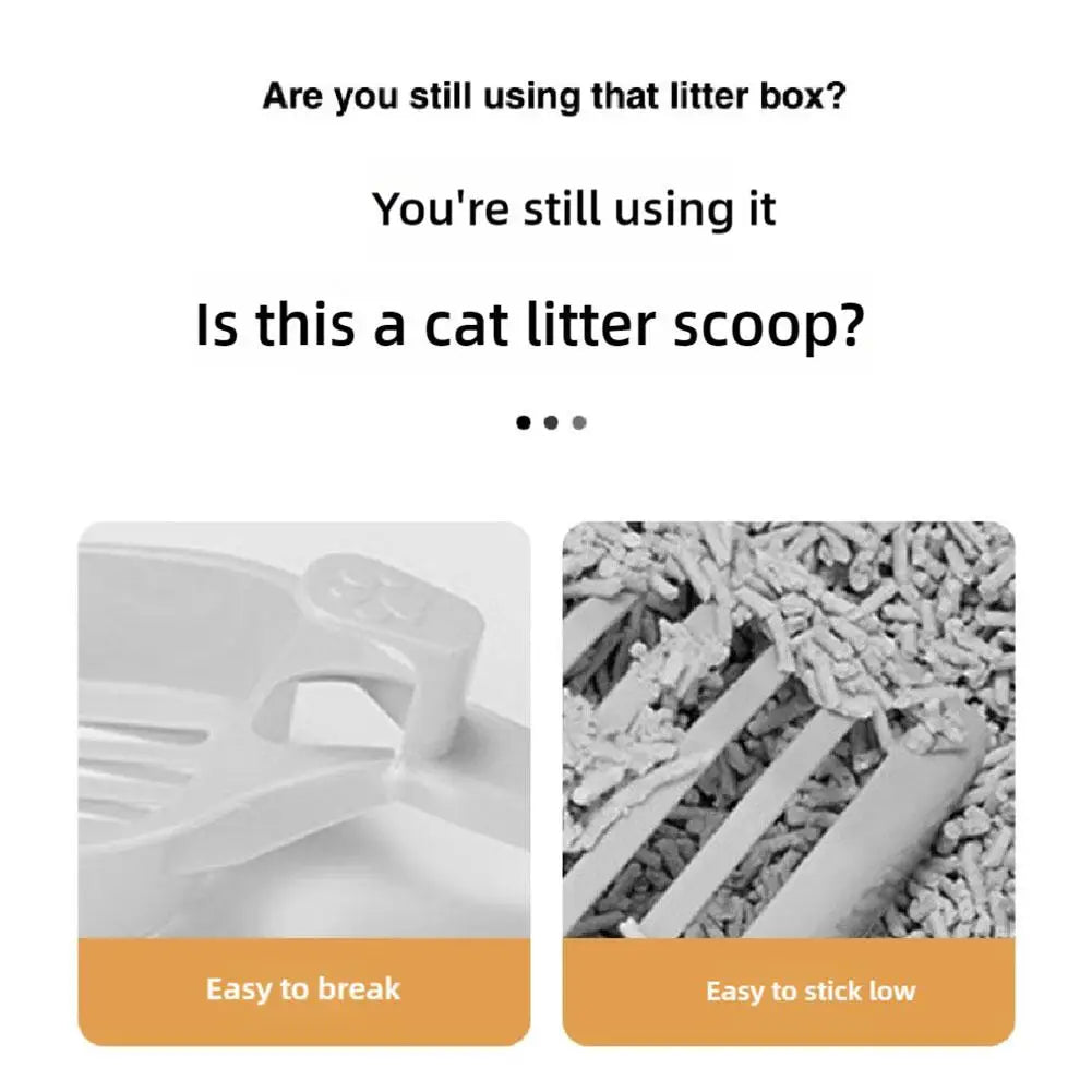 Extra Large Cat Litter Scoop Pet Feces Scoop Sturdy And Pp Material Simple Cat Litter Artifact Shovel Keep Home Clean