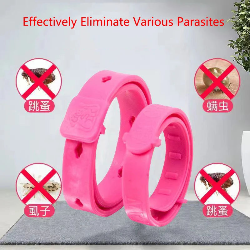 Summer Flea Cleaning Tool Adjustable Anti Flea Cat Collar Neck Strap Anti Mite Louse Cootie Pet Collar Cat Supplies
