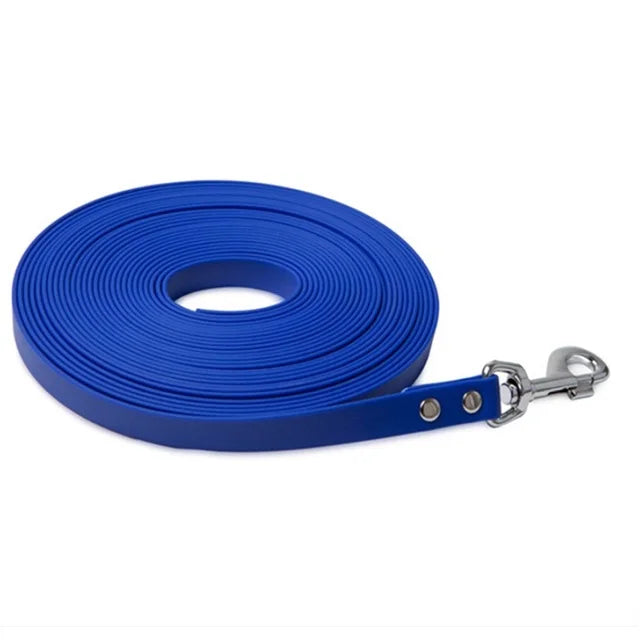 Strong PVC Dog Leash, Waterproof Long Dogs Lead, Reflective Recall, Tarining Tracking Rope, Easy to Clean, Leash for Small and L