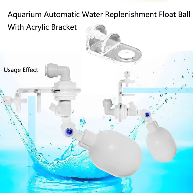 Aquarium Automatic Water Replenishment Mechanical Partition Floating Ball Water Purifier Accessories Water Level Controller New