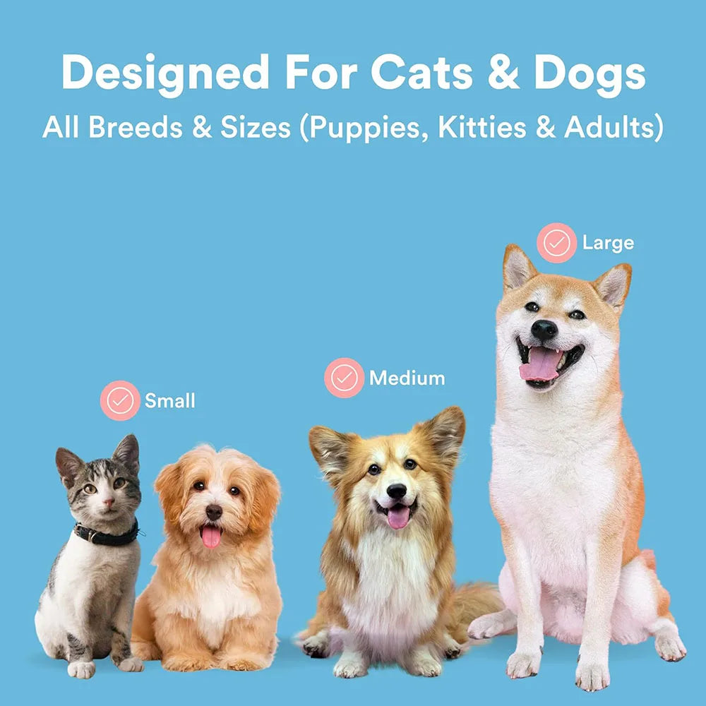360-degree Dog Finger Toothbrush Extra Soft Pet Toothbrushes Silicone Teeth Cleaning Tools for Cats Puppies Dental Care Supplies