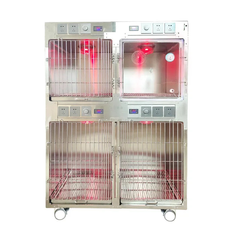 304 stainless steel dog cage multi-layer pet display cabinet display cage pet store foster cage pet hospital inpatient cag