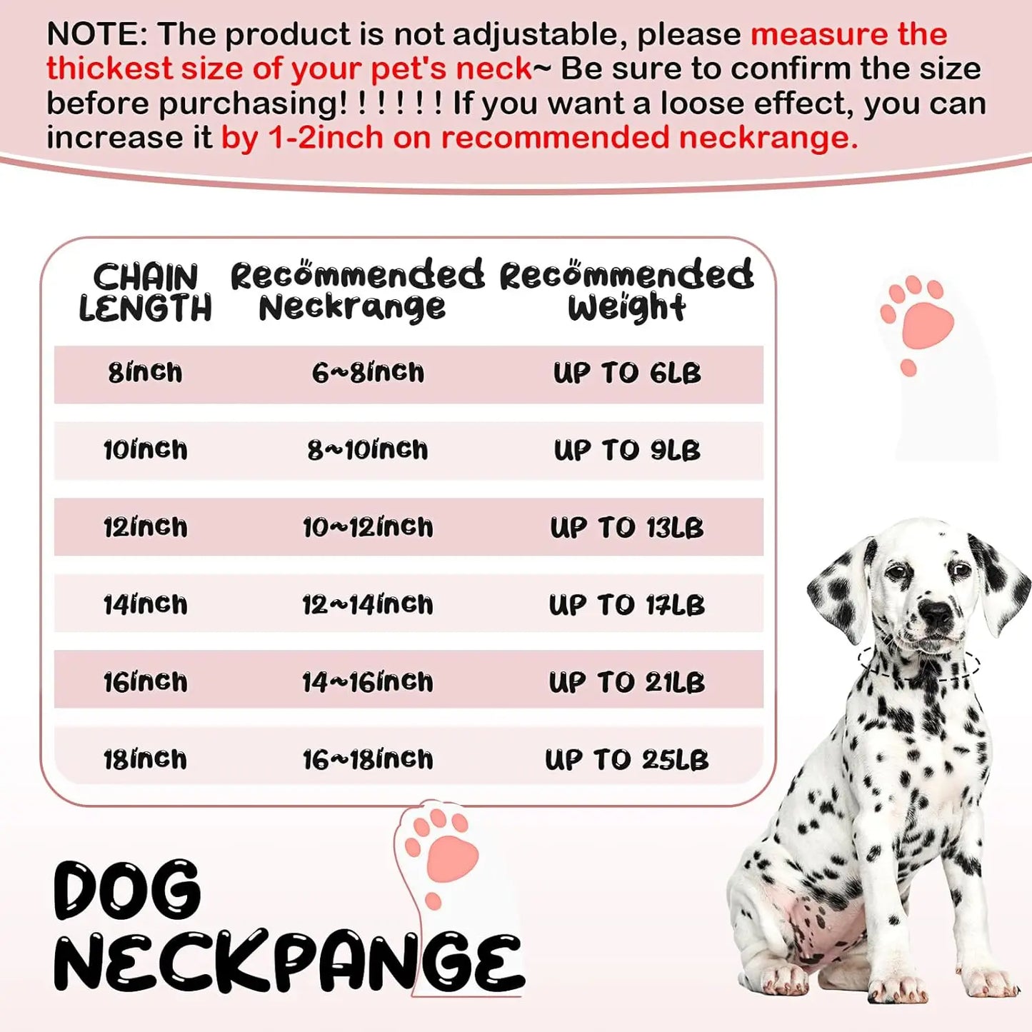 Dog Chain Collar Pink Diamond Cuban Link Necklace Metal Cat Chain Pet Crystal Collar Jewelry Accessories for Dogs Cats